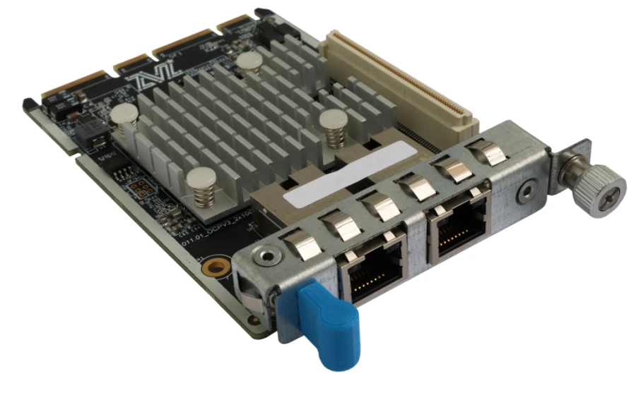 وحدة التحكم الشبكي OCPv3 مع منفذين 10GBASE-T