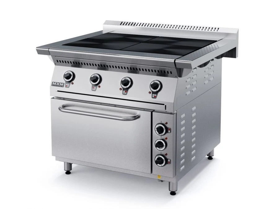 Electric Cooktop with Oven PЭ49Ж-02 Stainless Steel