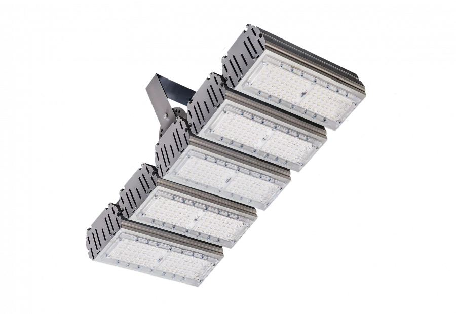 مصباح LED للإضاءة في الطرق والحدائق - BL-LD-2F-5 (300 واط، 5500 ك)