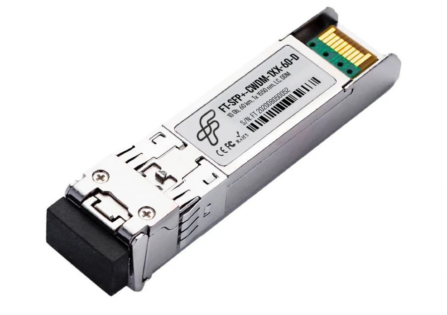 محولات بصرية SFP CWDM 1xx 60كم 10Gbps