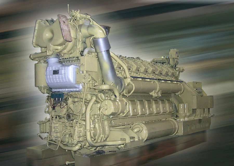 مولد ديزل 2A-9DG لقطار الركاب TEP70