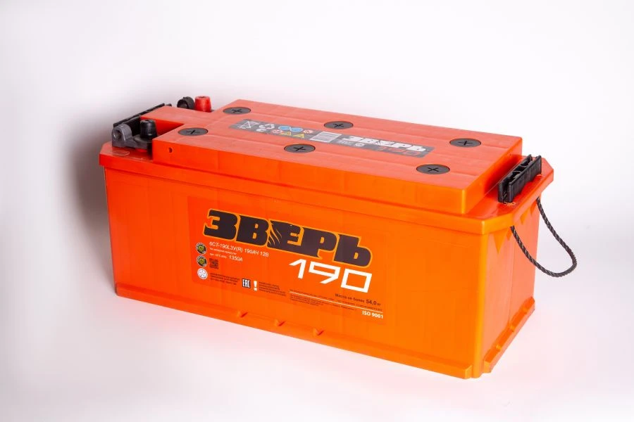 بطارية رصاصية لبدء التشغيل 6СТ-190NC(N)، LC(L)، LCY(LY)، VL