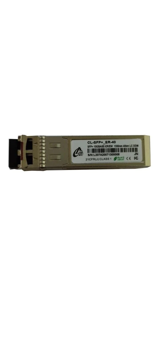 جهاز الإرسال CL-SFP+_ER_40 e - سرعة 10 جيجابت/ثانية، مدى 40 كم