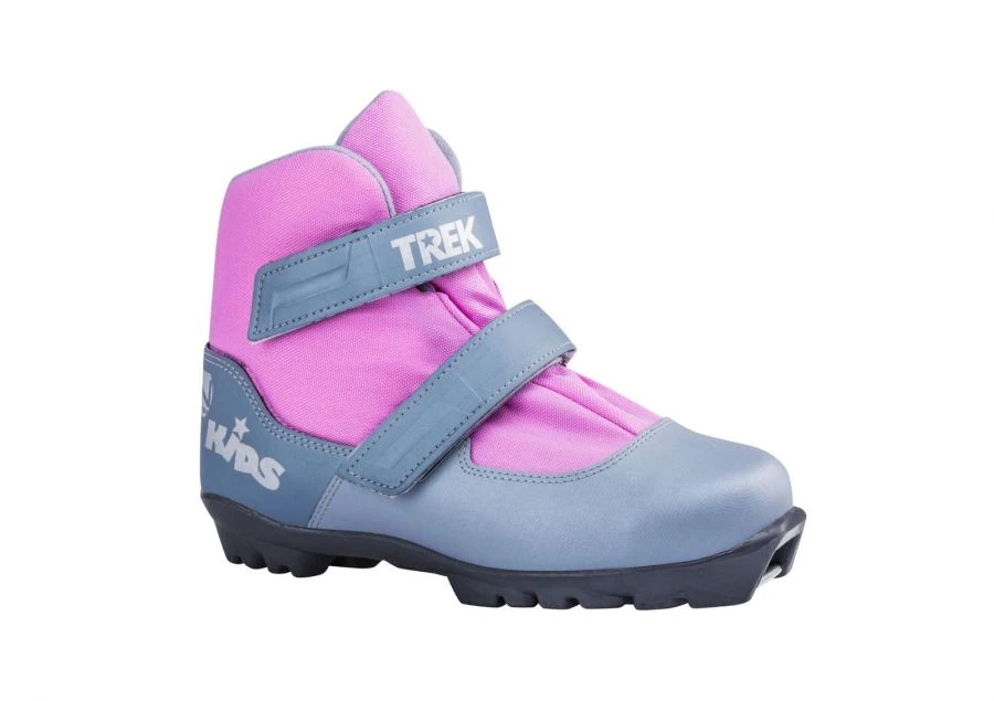 Ботинки лыжные детские TREK Kids5 металлик (лого серебро, черная подошва) N, пар