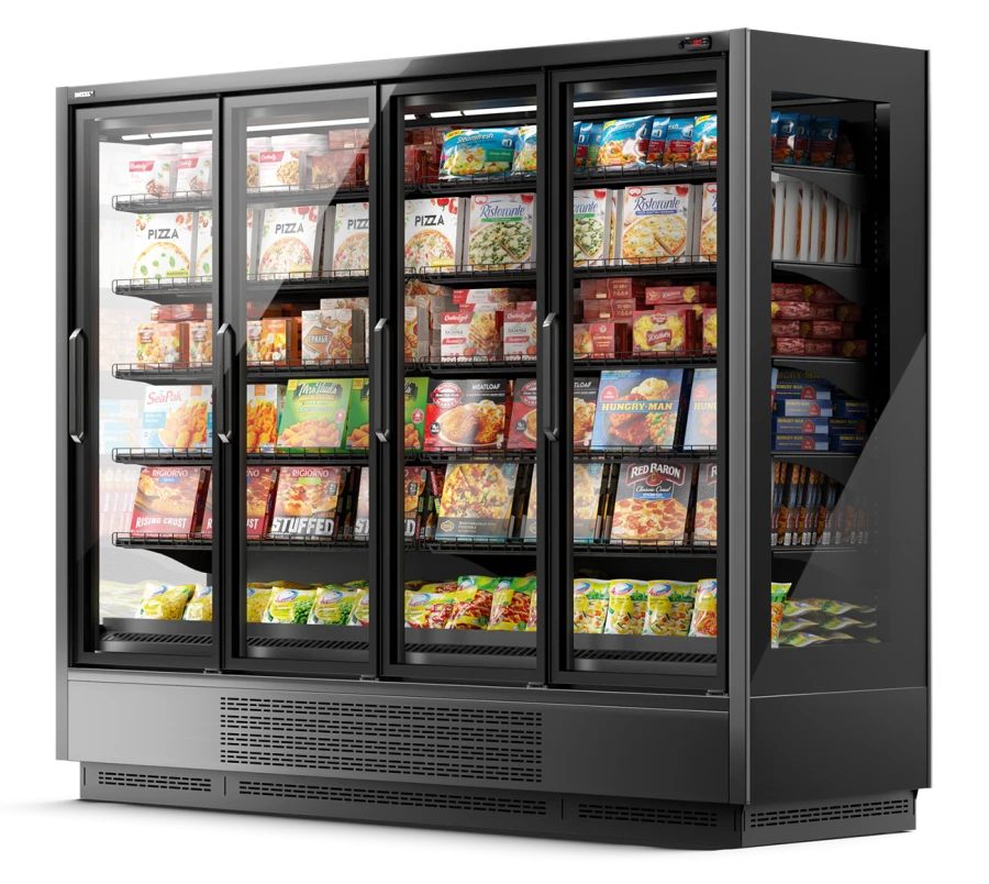 Low-Temperature Refrigerated Display Case Compass Series