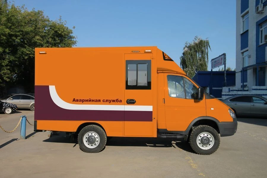 Автомобили "Аварийная служба", "Аварийно-спасательная служба", тип 2243G, модификация 224348, категория N1, N1G с бензиновым дви