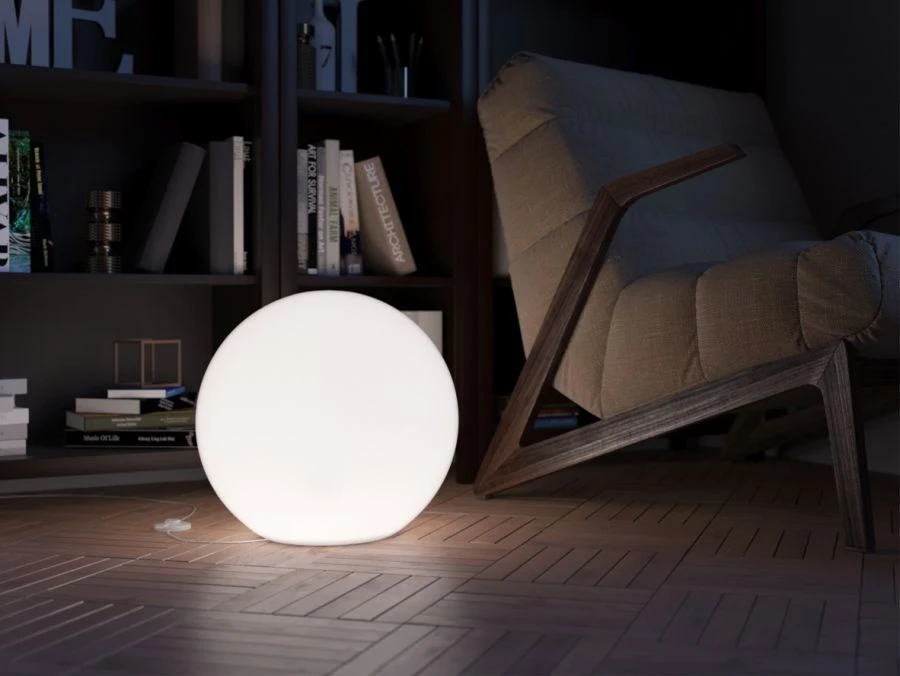 مصباح أرضي على شكل كرة SPHERE_F (PRO LED) 50 IP40 3000K
