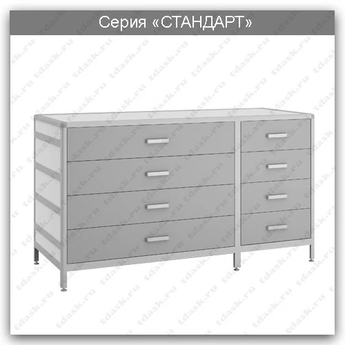 Стол-тумба лабораторный серии Стандарт: СТ.01.06