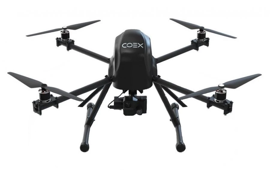 Thermal Imaging Drone for Monitoring and Cargo Delivery "COEX Pelican Mini