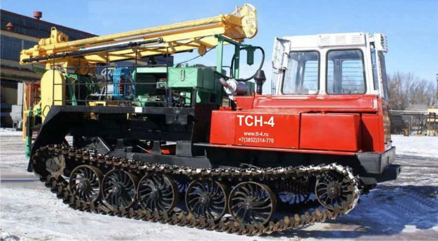 Трактор специального назначения ТСН-4-ПБУ (двигатель ЯМЗ-236, кабина одноместная)