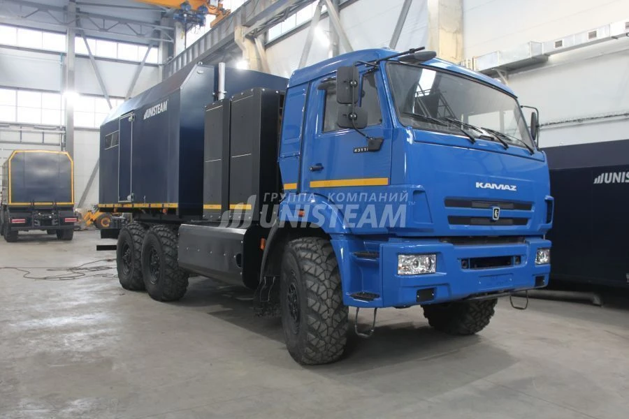 Передвижная парогенераторная установка тип 7098Z4, шасси КАМАЗ 5350-37