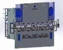 مكبس الانحناء الهيدروليكي STS 800 مع التحكم CNC، قوة 8000 كيلو نيوتن