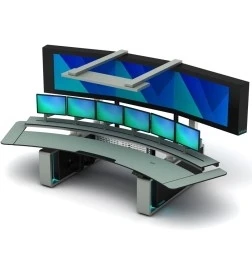 Мебель (диспетчерский зал) для общественных помещений серии MULTIX