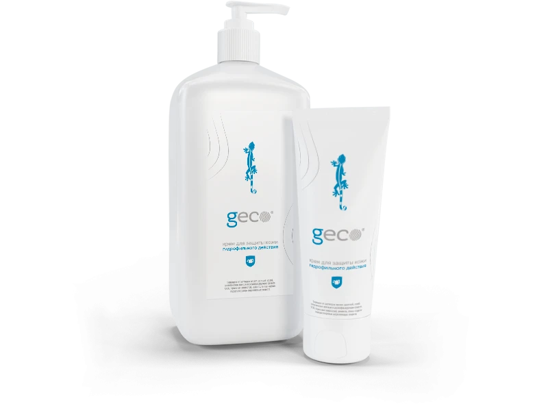 كريم حماية الجلد dermatological لحماية من الزيوت والأوساخ GECO