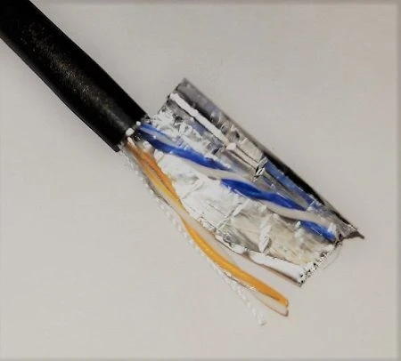 كابل Skynet Light FTP فئة 5e خارجي 2x2x24AWG نحاس