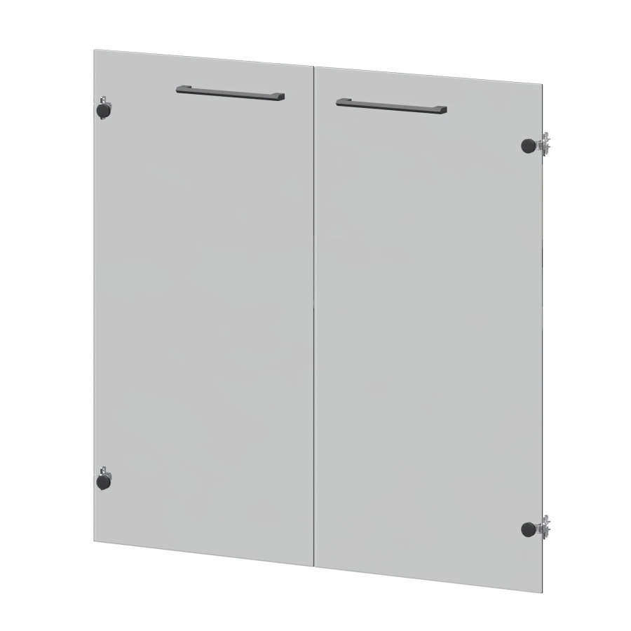 أبواب زجاجية KZF-28S (مجموعة من 2)