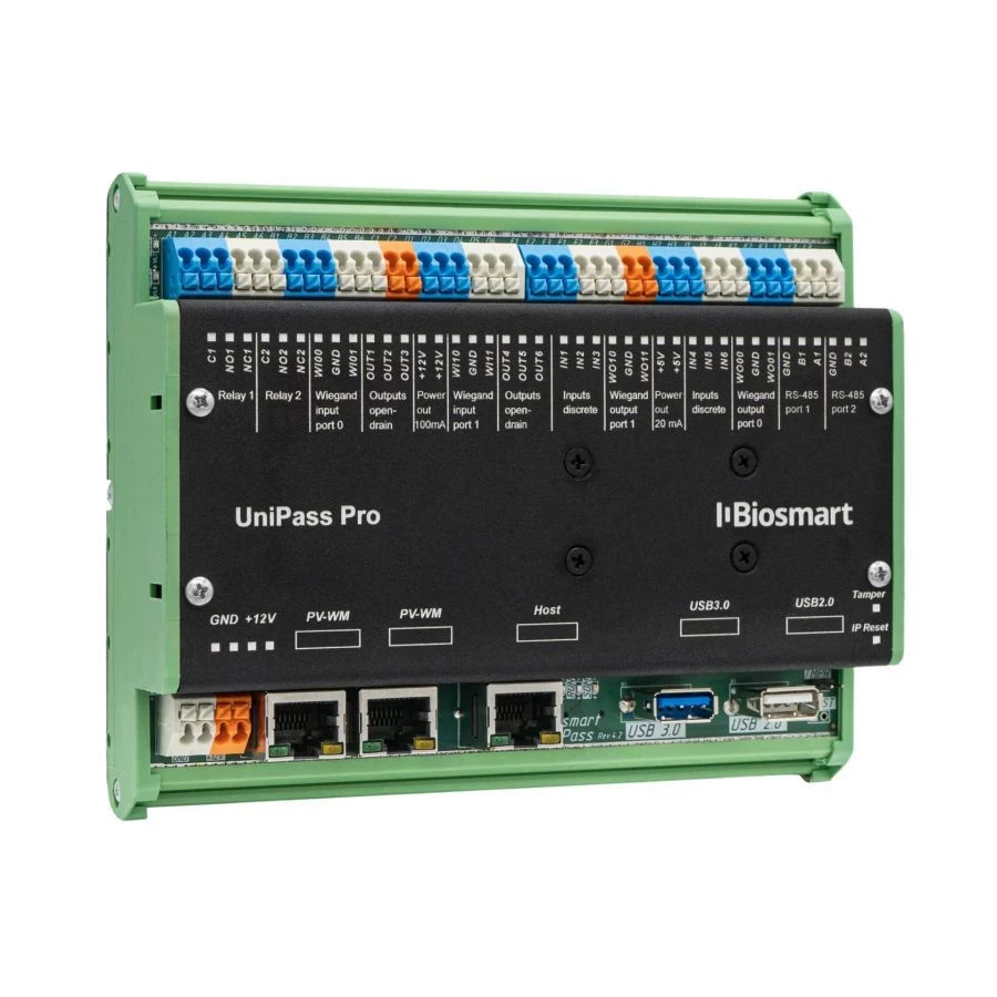 جهاز التحكم BioSmart UniPass Pro لتحديد الهوية