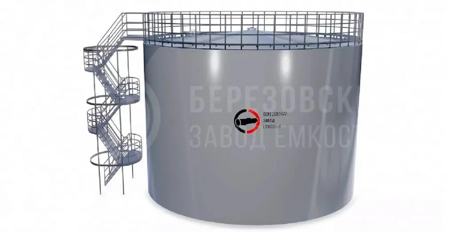 Резервуар вертикальный стальной объемом 600 м3 типа РВС 600