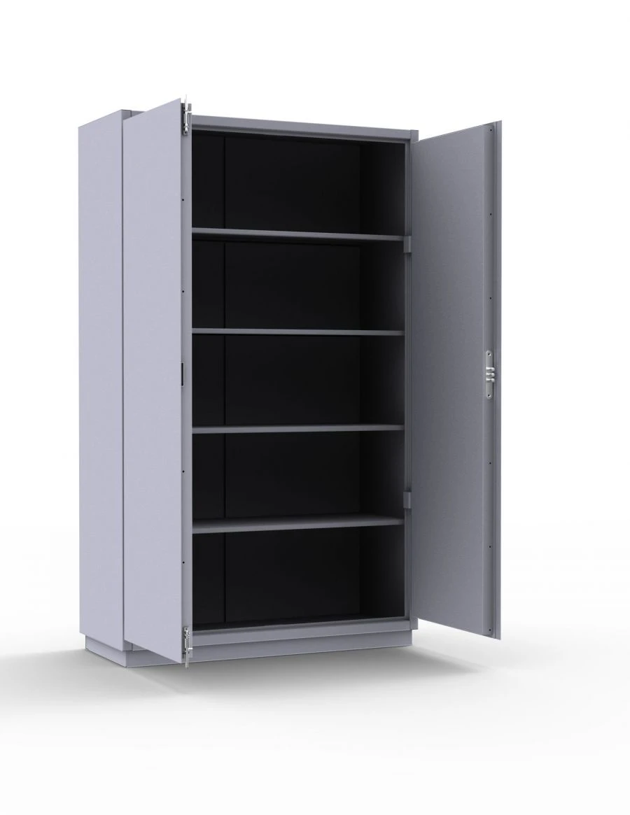 Шкаф металлический, размер 1600х970х400 мм