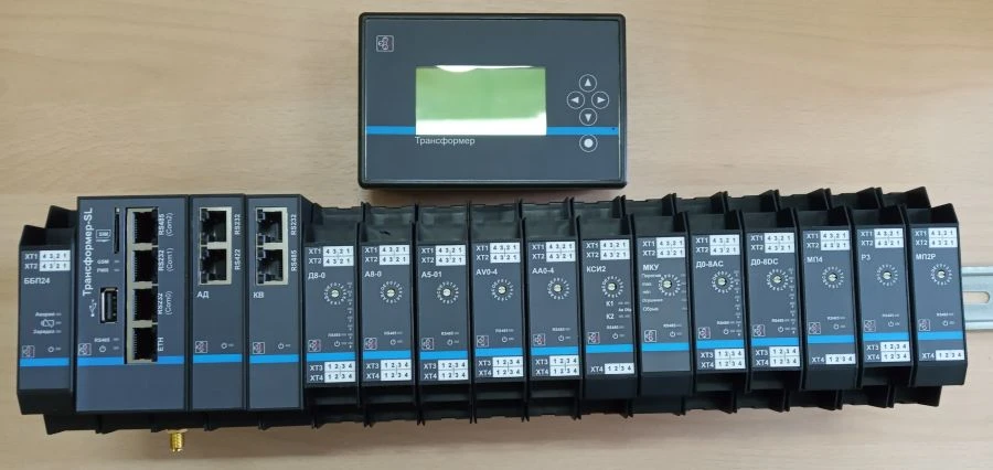 Microprocessor Device Transformer-SL Model IK5.6/BBP24/MVMCSS/AD RS422/KV RS485/D8-0/A8-0/AV8-0/A5-01/AT4-0/AA0-4/AV0-4/M