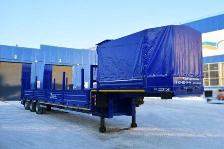مقطورة ثقيلة مع إطار قابل للتعديل، طراز UZST 9276