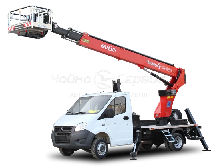 Автогидроподъёмник АГП - TR318L - 2784HR на базе шасси ГАЗ: C45R92, C46R92, C45R02, C46R02, C41R92, C42R92