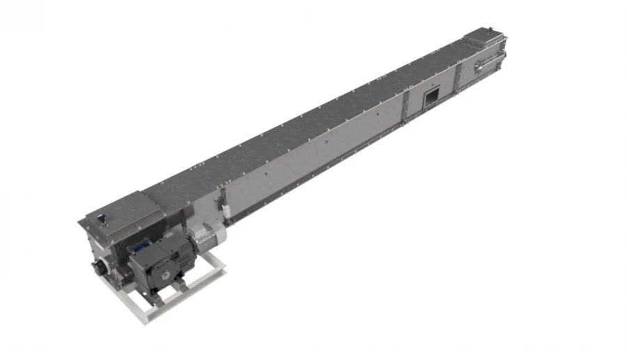 ناقل كشط أفقي KSV-350 لنقل الحبوب