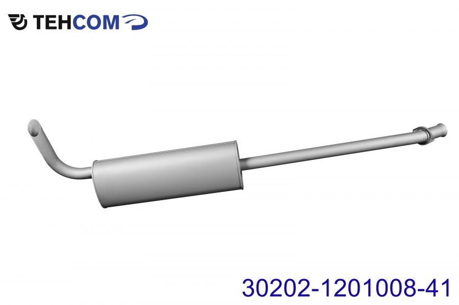 كاتم صوت مع أنبوب عادم لمركبات غازيل، موديل 30202-1201008-41