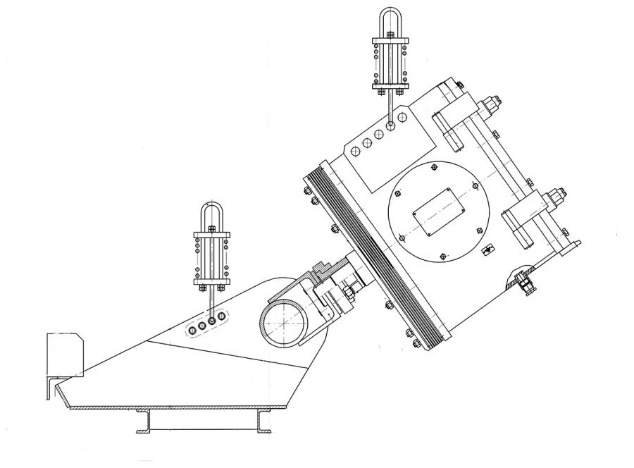 المغذي الاهتزازي لتفريغ وتخليص المواد PVB-2
