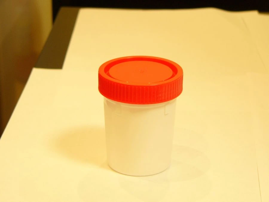 Disposable Sterile Polymer Container for Biological Samples 100ml/KKP with Spoon