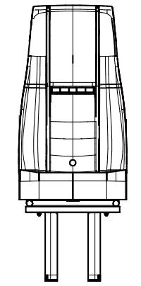 A67R42.6830010 Сиденье одноместное