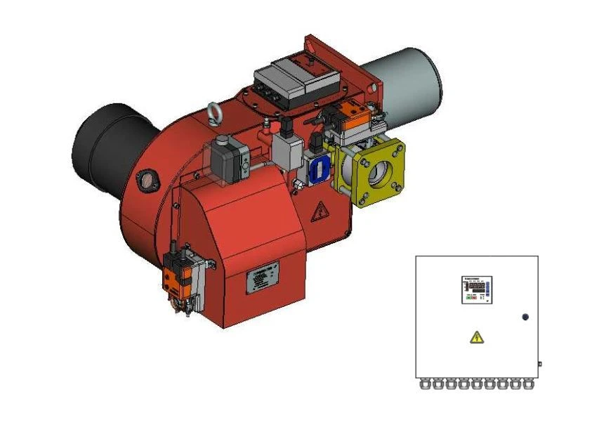 Block Gas Burner GBL-5.0K-MG-P