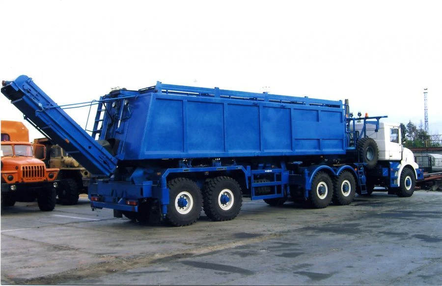 مقطورة تفريغ SAV 93182RD بنظام تعليق نوابض