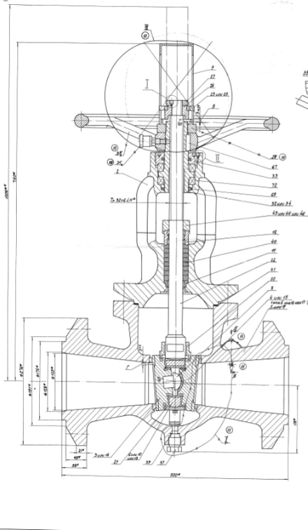 Задвижка клинкетная фланцевая стальная DN 125 PN 6,4 МПа ИТШЛ.491655.018 (532-35.1566)