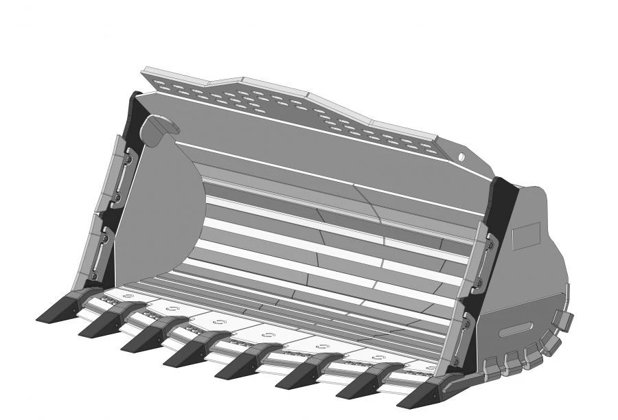 دلو صخري مقوى FLRX-45d-650/J55