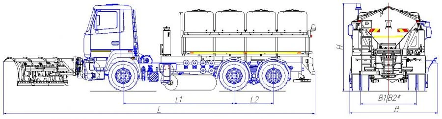 Universal Road Maintenance Machine MK-3533-11