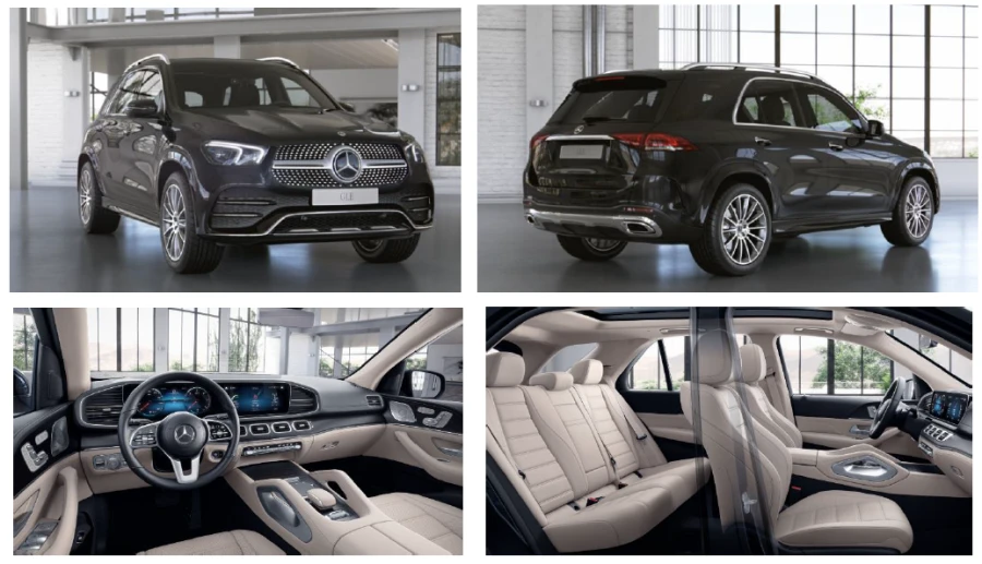 سيارة الدفع الرباعي الفاخرة MB GLE 450 4MATIC
