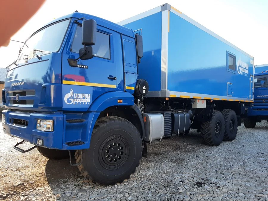 ورشة متنقلة على شاسيه كاما 5350-D5 نموذج 675510
