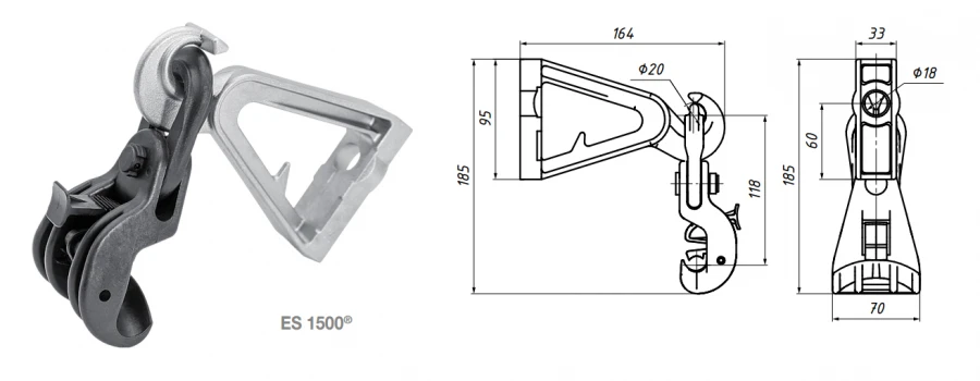 Intermediate Suspension Set for SIP-2 ES 1500
