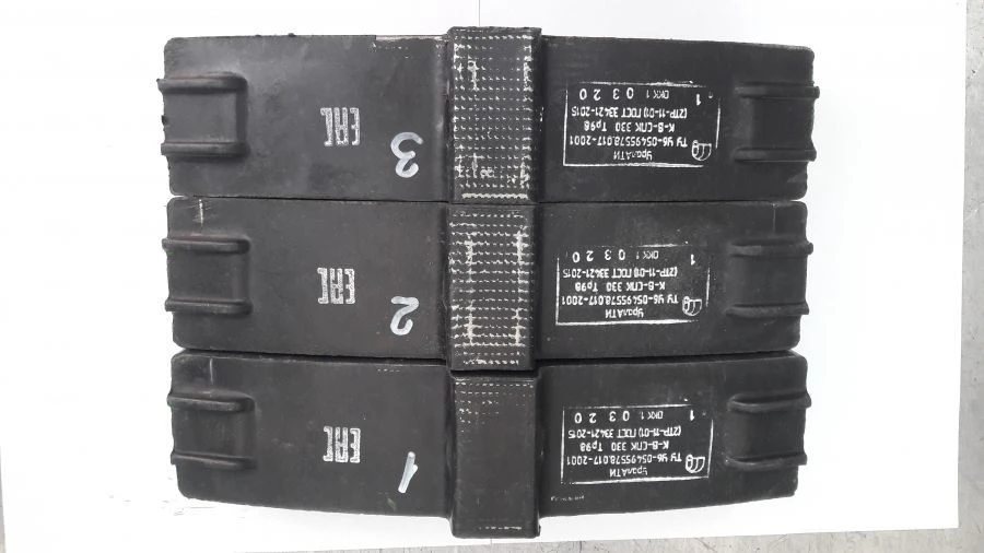 حذاء فرامل مركب على إطار شبكي سلكي K-V-SPK 330 (2TR-11-01)