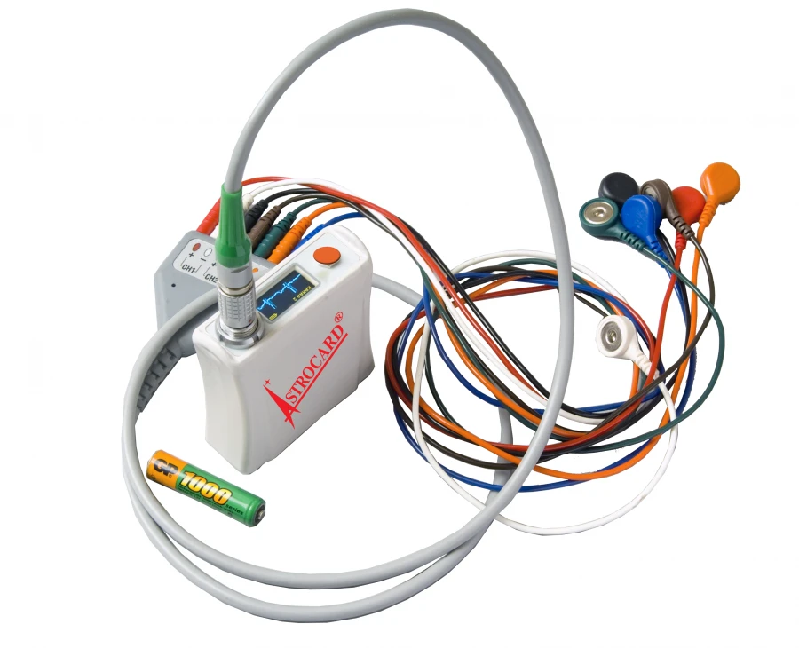 Holter Monitoring System for Daily ECG and Blood Pressure Analysis - Astrocard®
