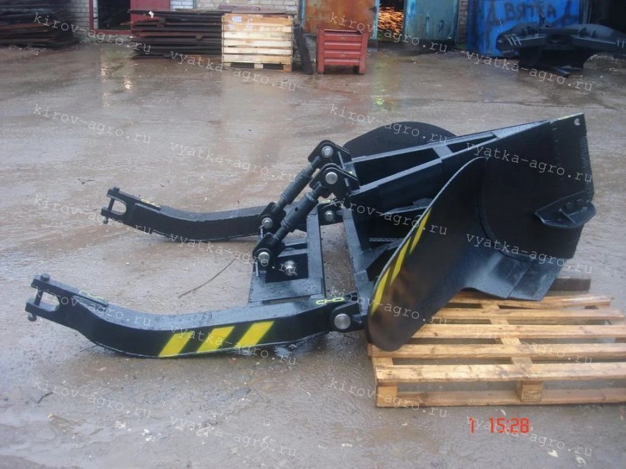 محراث غابة PЛП-70 للحراثة الشريطية