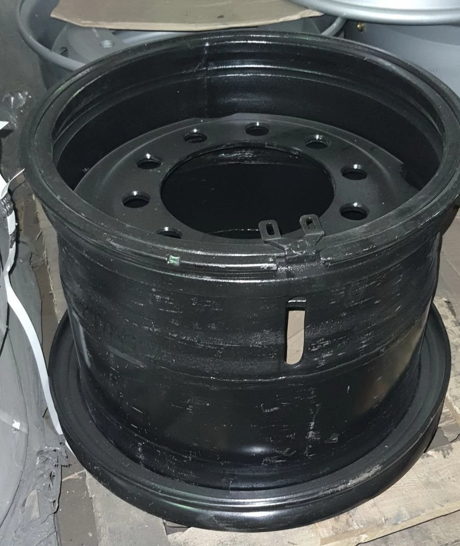 Steel Disc-less Wheel for Heavy Vehicles 167.671.3101012-70
