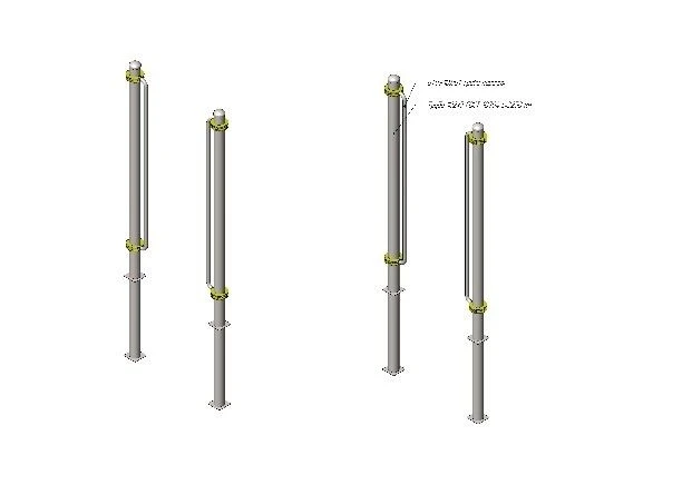 مقابض مساعدة لمعدات التدريب AKS-715