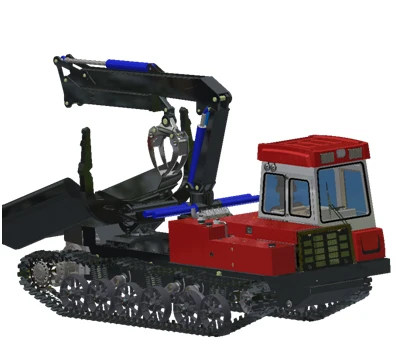 جرار TGU-6 نموذج TGU-6.01.01.01.00.00.003 بسعة 20 طن