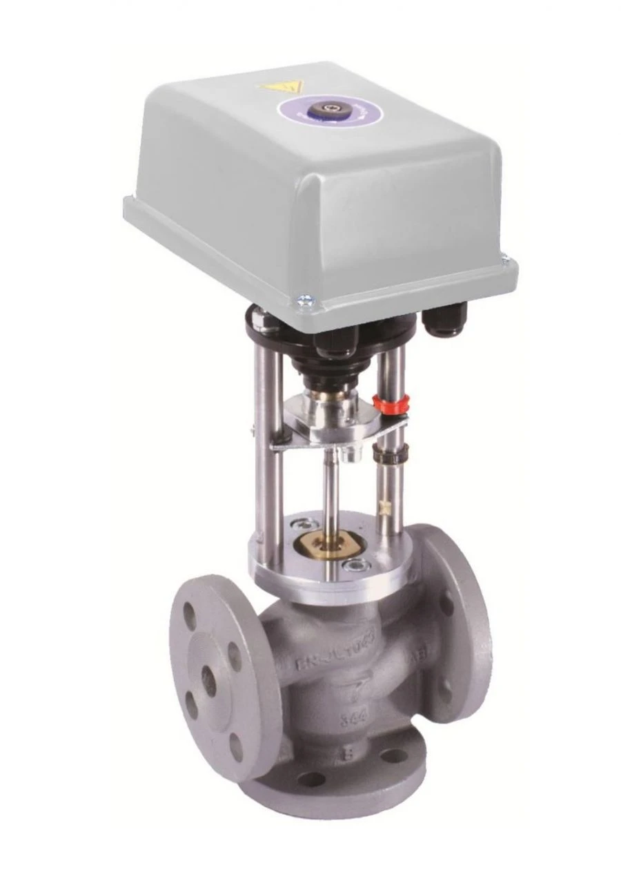 صمامات تنظيمية ثلاثية الاتجاهات ذات مشغل كهربائي TRV-3