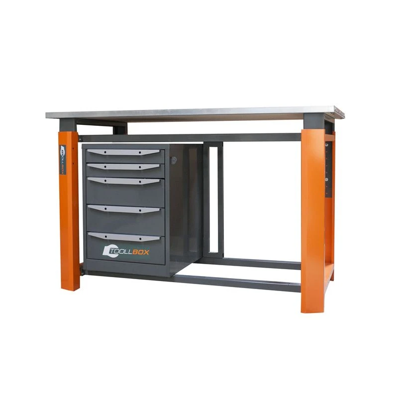 Верстак однотумбовый серии Toollbox TBP1500(TB5)