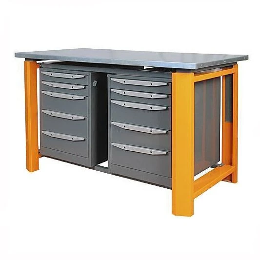 Верстак двухтумбовый серии Toollbox TBP1500(ТВ5-ТВ5)