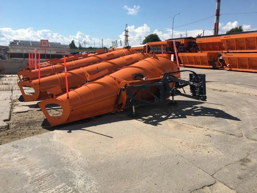 مرفق كاسحة الثلوج Bucher FK38/27 لشاسيه الشاحنات