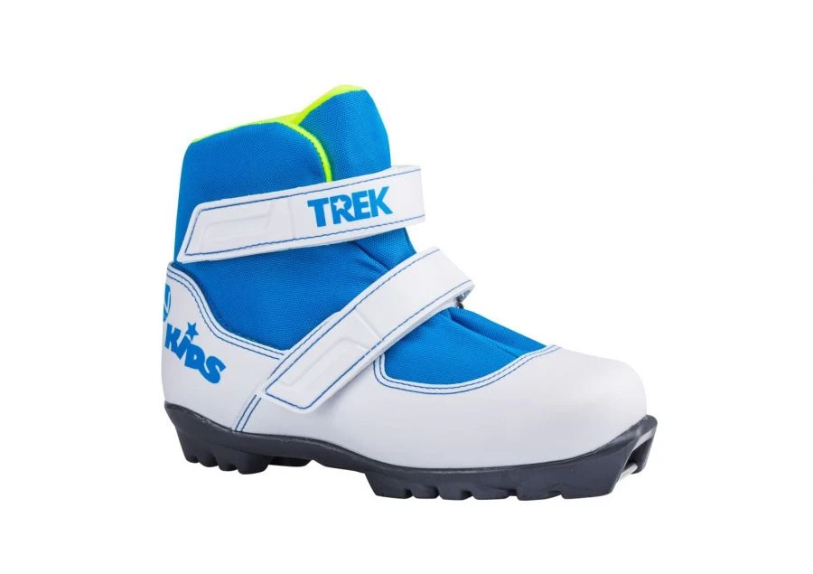 Ботинки лыжные детские TREK Kids2 белый (лого синий) S